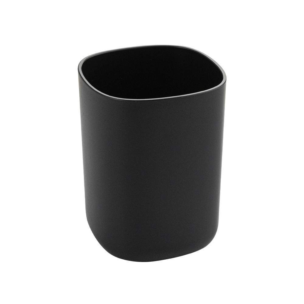 Стакан для зубных щеток  29036  Санакс черный