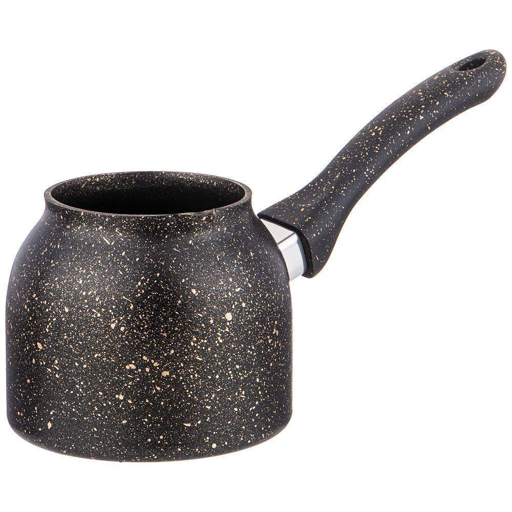 AGNESS Турка 936-553 Черное золото 550мл антипригарное покрытие   