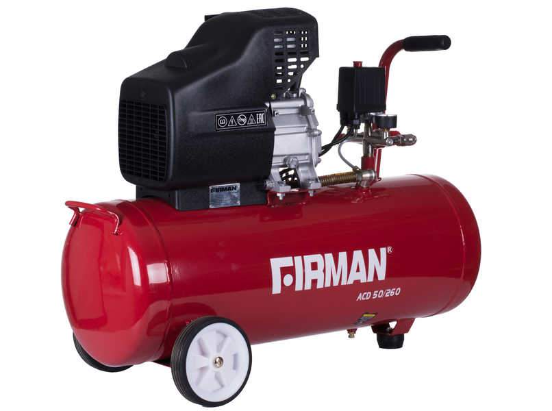 Компрессор FIRMAN  ACD-50/260 (260л/мин., 50л, 8 бар, 1,8кВт)