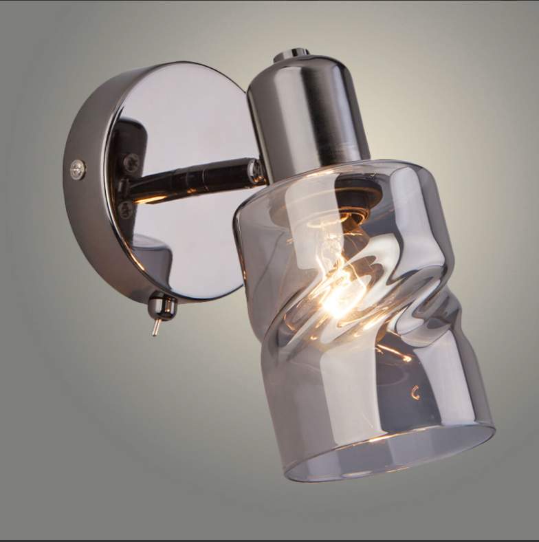 ARTE - 211204/1  Спот PBK черный жемчуг 1х60W E14 h15  XLD22