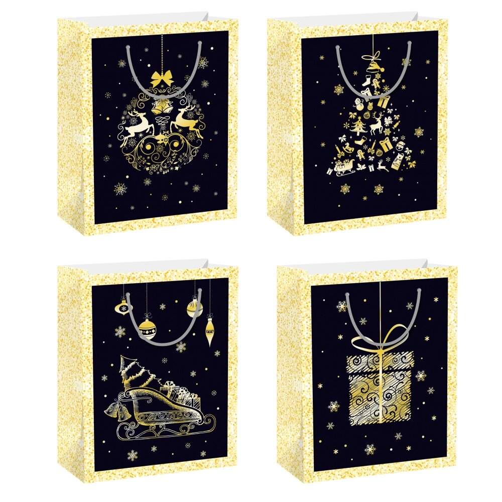 REMECO COLLECTION Пакет подарочный НГ 796982 26х10х32см 4в