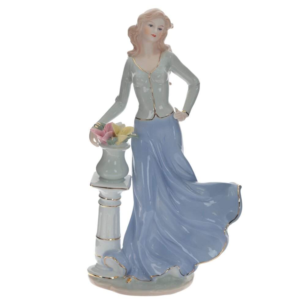 REMECO COLLECTION Статуэтка 796232 Девушка с вазой фарфор 16х10х28см
