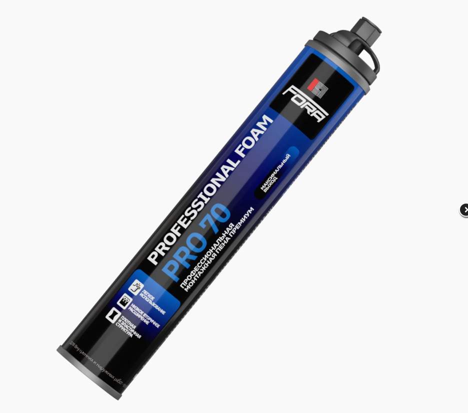 Пена профессиональная Fora монтажная Professional Fome Pro 70 900г
