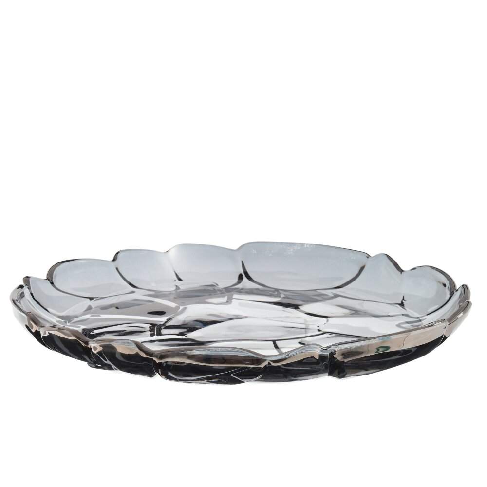 REMECO COLLECTION Блюдо 789527 д/фруктов L36 W36 H4см стекло 