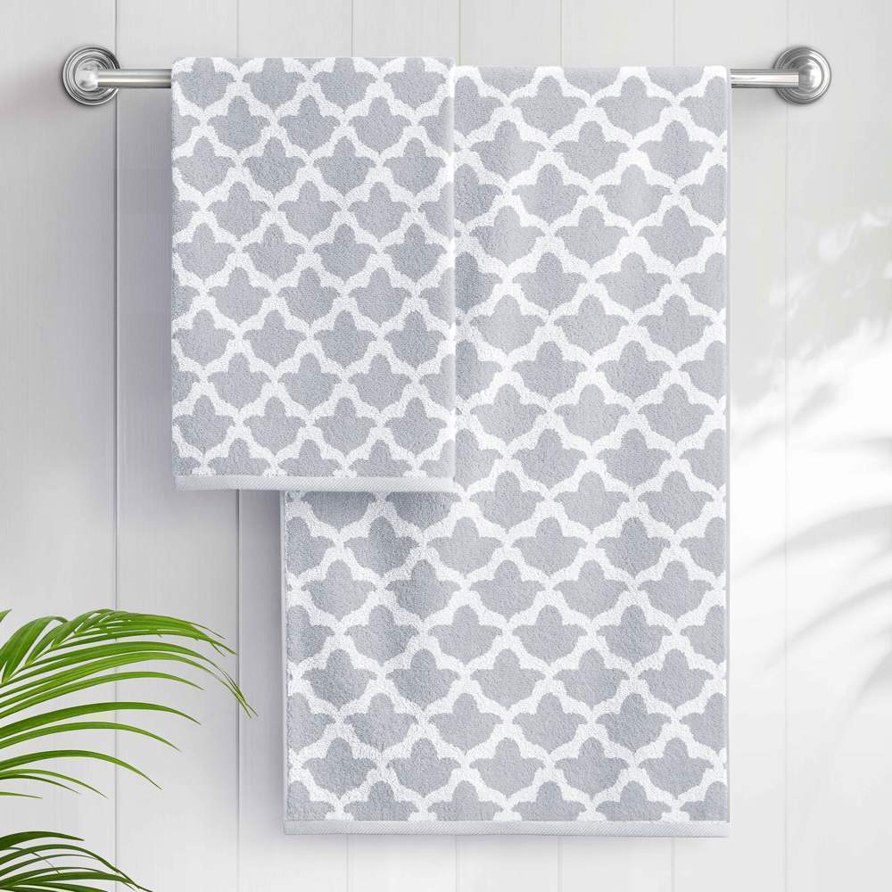 VEROSSA Полотенце Treviso Холодный серый/белый 50/90 МХ45 787544