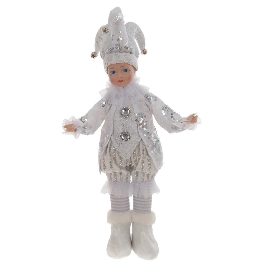 REMECO COLLECTION Игрушка набивная 807229 Клоун (музыка,движение) серебро 16х14х50см 