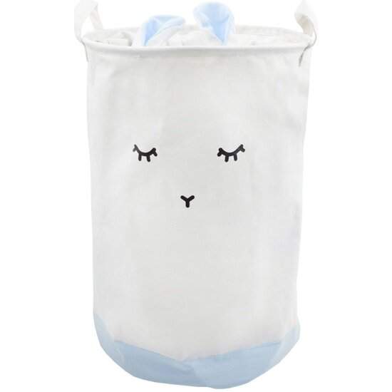 Сумка-мешок EW-100 д/игрушек на утяжке Кролик  Д350 Ш350 В520 небесно-голубой