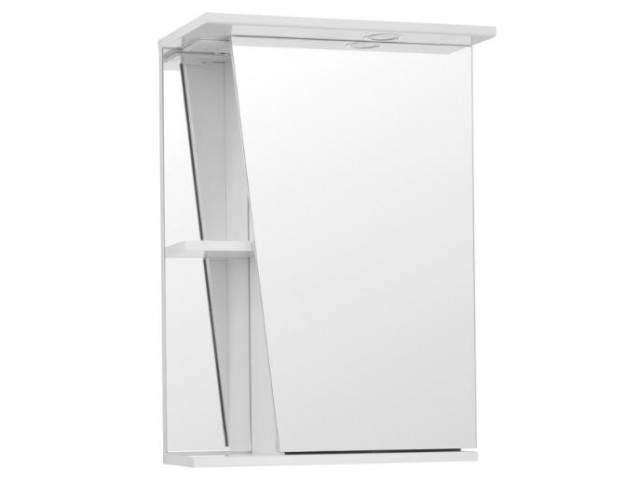 Зеркало-шкаф Астра 500  716*500*234мм свет  левое