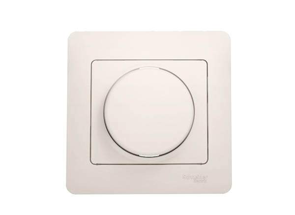 Светорегулятор (диммер) SE Glossa  Перламутр  300Вт поворотн. в сборе  GSL000634