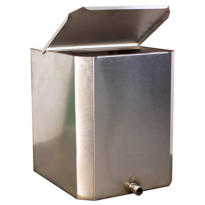 Бак РАДА печной 45л  нерж AISI 201, 1мм