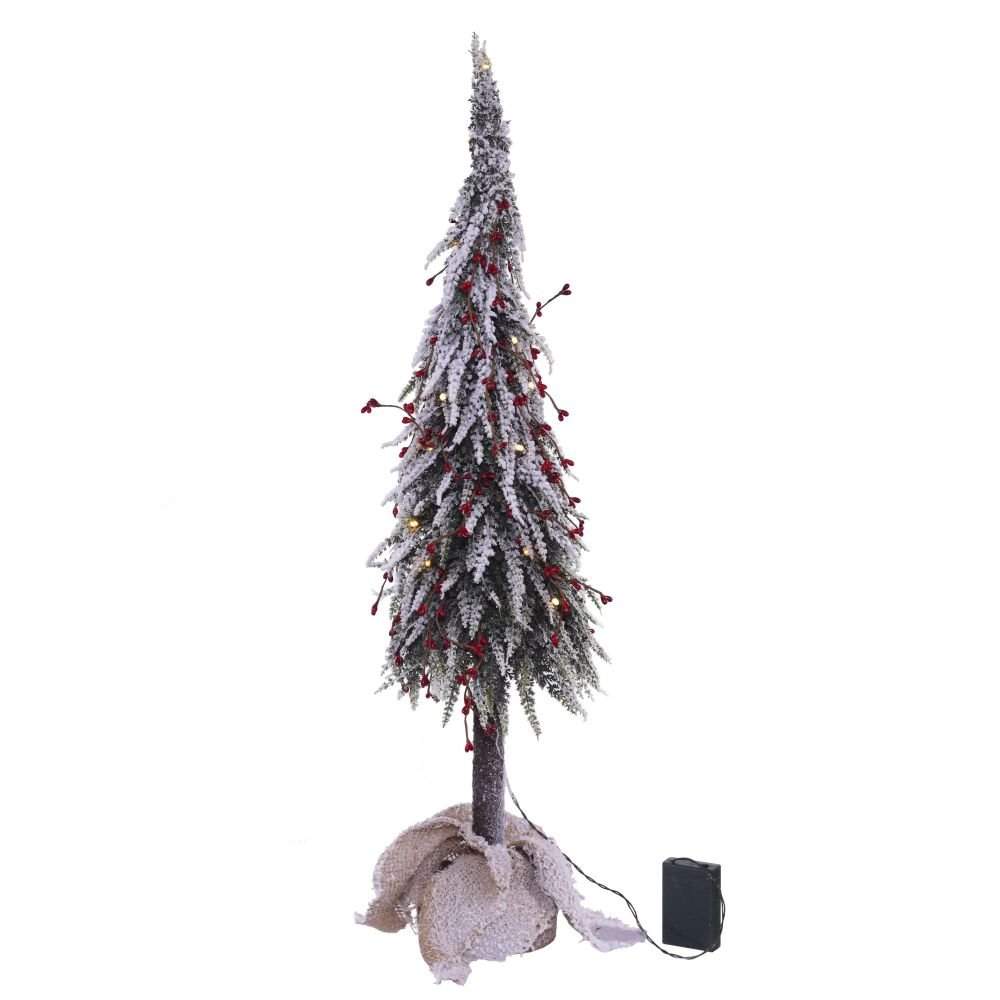 REMECO COLLECTION Ёлочка 718572 декоративная с подсветкой (3хАА) 18х18х80см 