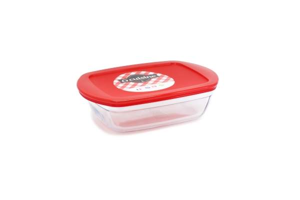 PYREX O CUISINE Блюдо прямоугольное с крышкой 2,5л 216PC00/1045 28х20x8см