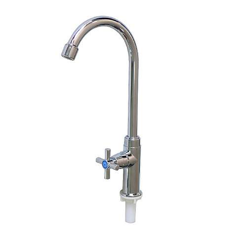 Кран Brimix на одну воду пластик., серый  608