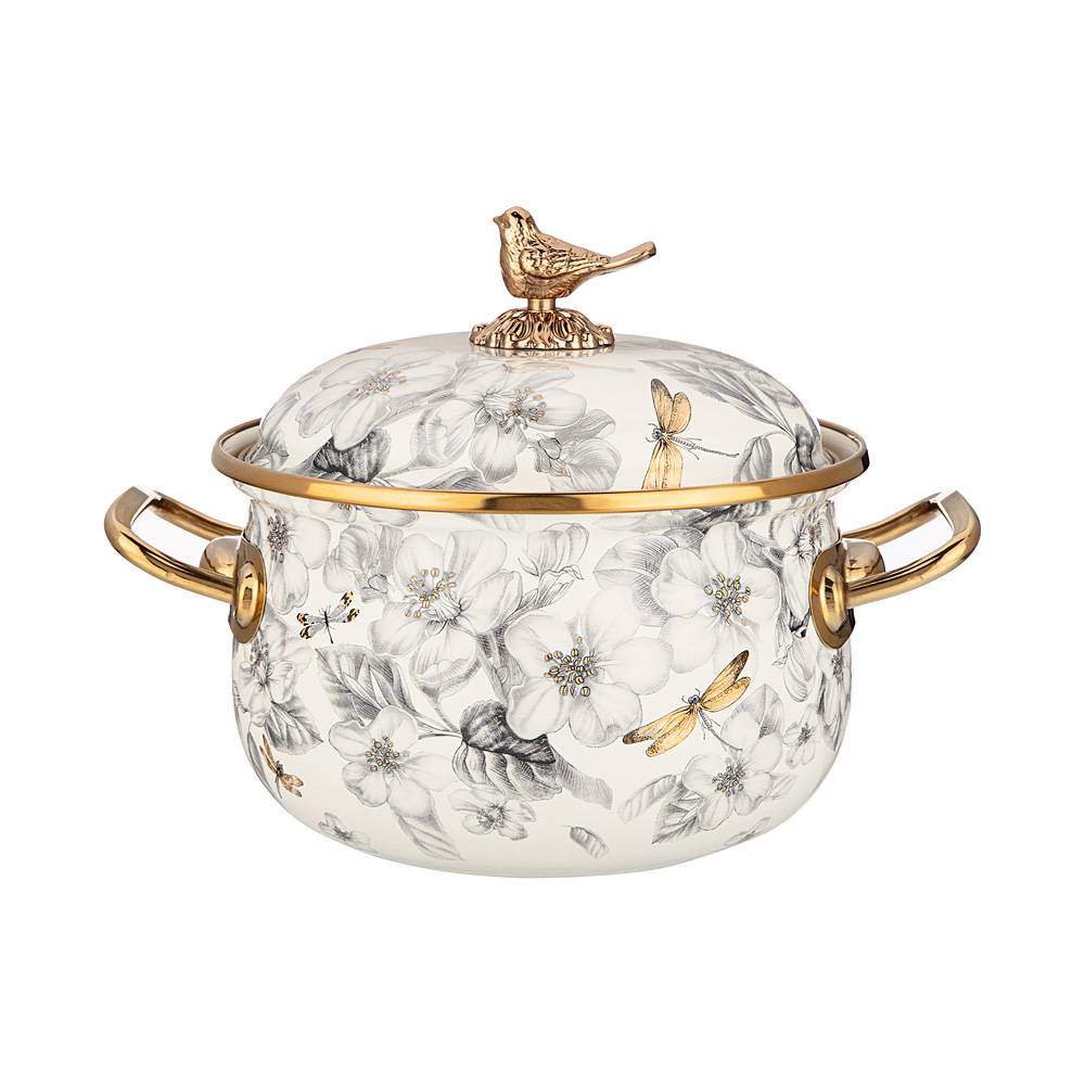 AGNESS Яблоневый сад Кастрюля 950-521 2,1л 16см 