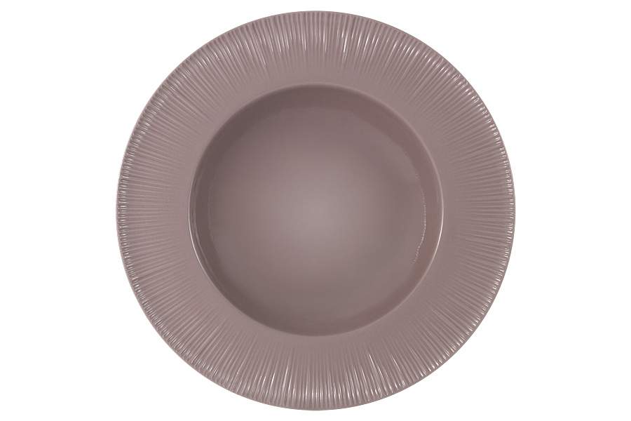 HOME & STYLE Какао Тарелка суповая 24см HS4-G099-28G2S