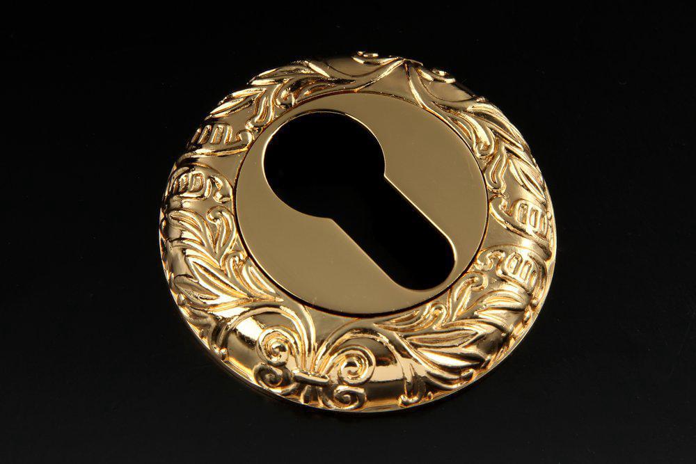 Накладка под цилиндр ET SM GOLD-24 золото 24К