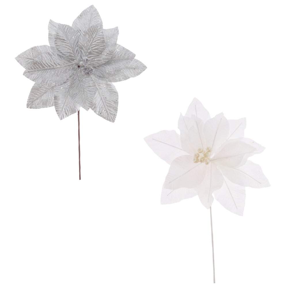 REMECO COLLECTION Цветок 813780 Пуансеттия 30х30х39см 2 вида