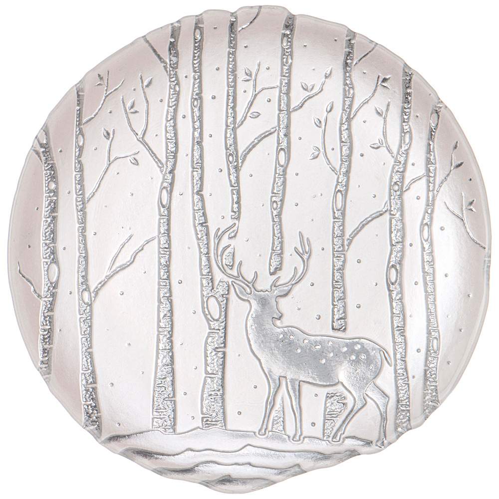 BRONCO Winter Story White Тарелка 336-218 d21см 