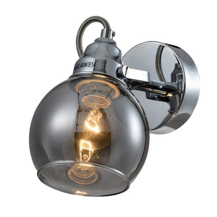 Rivoli Agnesa 4056-401 1xE14 хром 40Вт дизайн/Б0047315