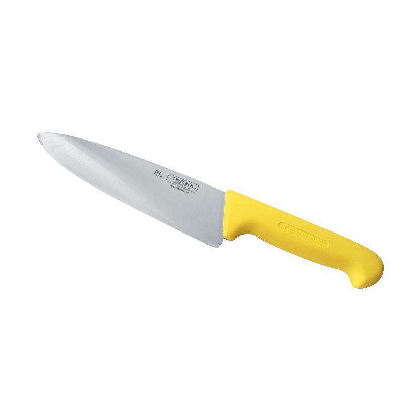 P.L. Proff Cuisine Нож 73024057 25см желтая ручка Шеф KB-3801-250-YL201-RE-PL