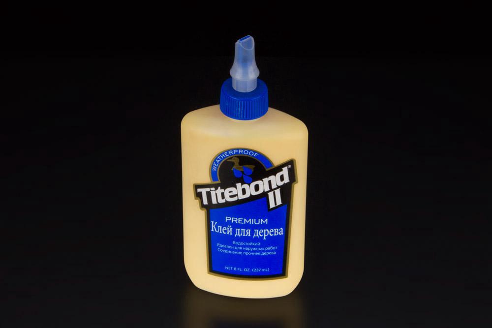 Клей Titebond II (синяя этикетка) влагост. д/дерева  0,237л  5003