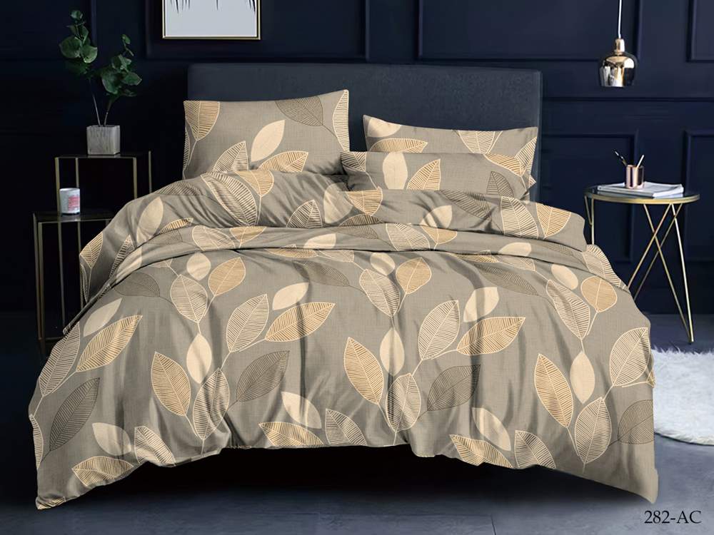 CLEO КПБ полисатин Art Color 2сп ( 70*70*2) 20% хлопок/40% вискоза/40% ПЭ 20/282-AC 