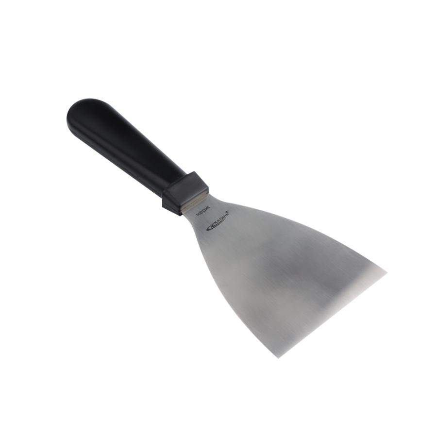 КАТУНЬ Лопатка КТ-ПФ-ЛК-02 кондитерская нерж/пласт 25см(12,6*10,0см раб.часть)