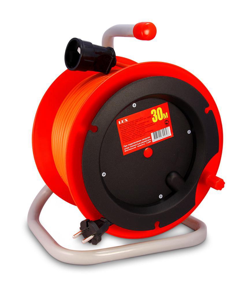 Удлинитель сил. на кат. LUX  К1-О-30  ПВС 2х0,75  30м  22030 / 60480
