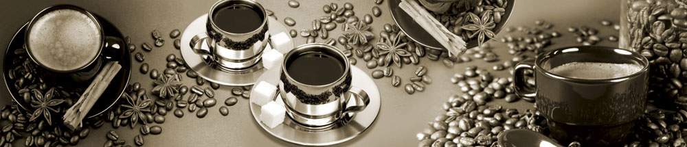 Панель стеновая  SP112  Кофейные чашки 2800*600*6мм