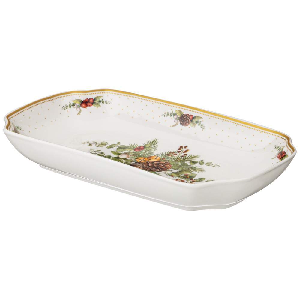 LEFARD Celebration Блюдо 54-611 глубокое 25х14х4см