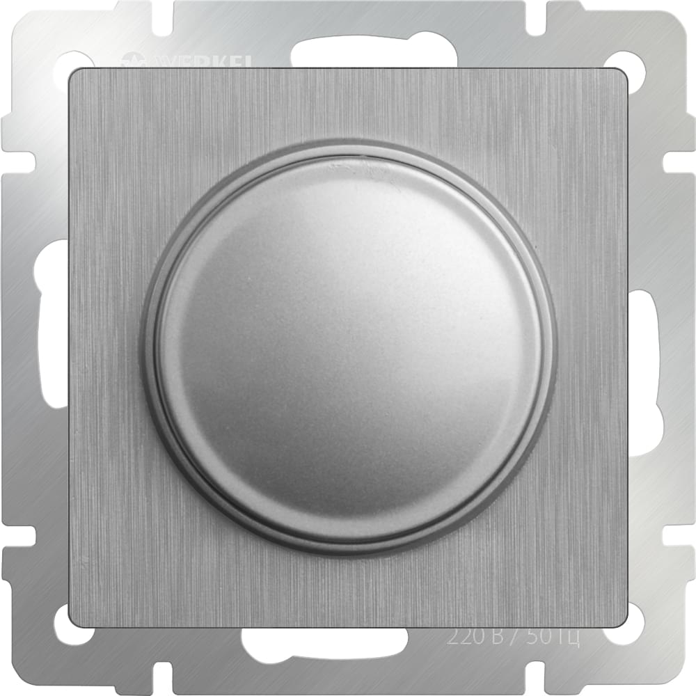 Диммер Frame WL09-DM600  серебряный рифленый