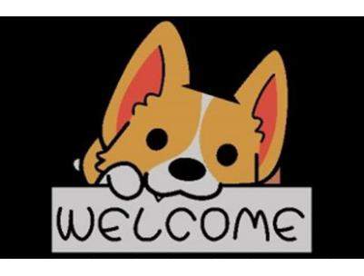 Коврик придверный  50х80 ПВХ Welcome