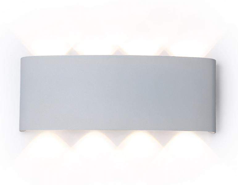 ST4461/8 WH Св-к уличный настенный архитект. белый IP65 Led 4200K 8W 