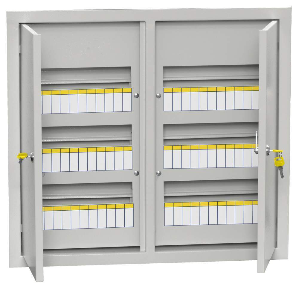 Корпус мет. ЩРв-72 (540х600х120мм) IP31 TITAN 3 IEK распред.навесн. с зам. МКМ14-V-72-30-T 315426