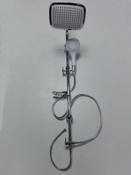 *Стойка душ.Тропический душ с 2 лейками 3077