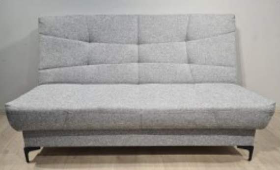 Диван Ривьера БД 2022 Vizit 28 (серо-голубая рогож)