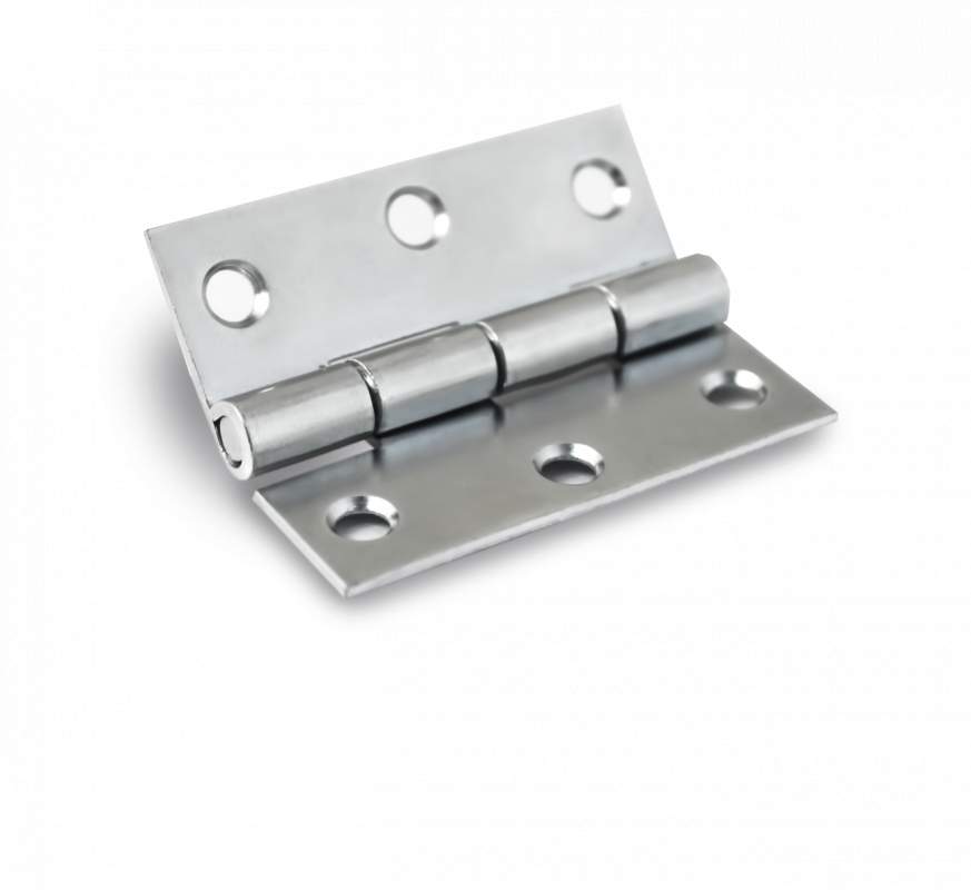 Петля карточная  39х50 сталь (цинк) №4