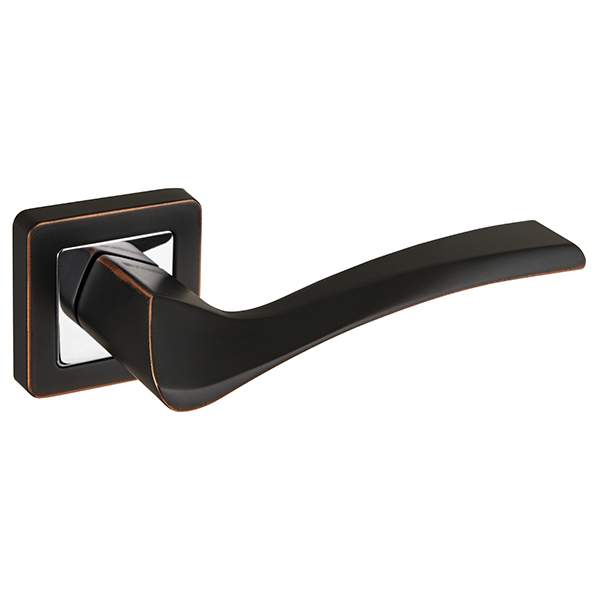 Ручка раздельная DUNA XM ABL/CP-18 тем.медь/хром