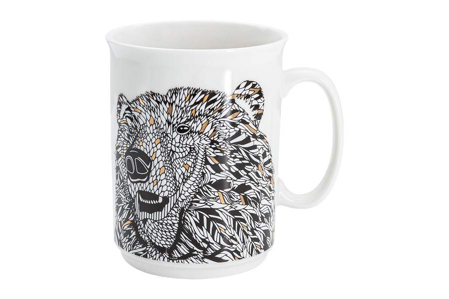 HOME & STYLE Кружка Медведь 415мл HS3-M197-0420-D