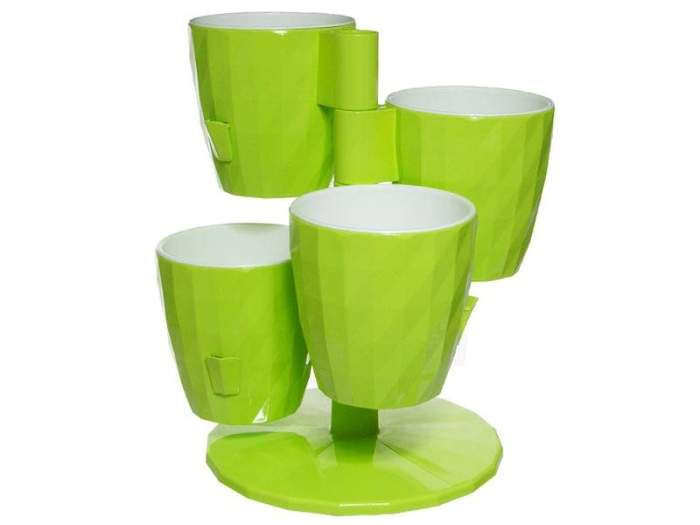 Кашпо  RUBY  Кватро  Фисташка  КШ-8618