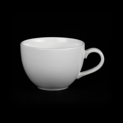 CORONE White Чашка чайная фк086 150мл 75х60мм к блюдцу фк072 (8/120)