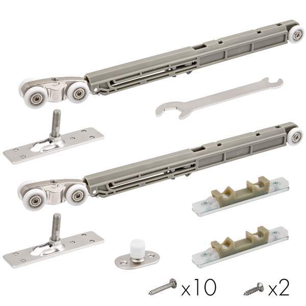 Комплект для радвижных дверей PRO SET 2 soft close 80 CFA170A