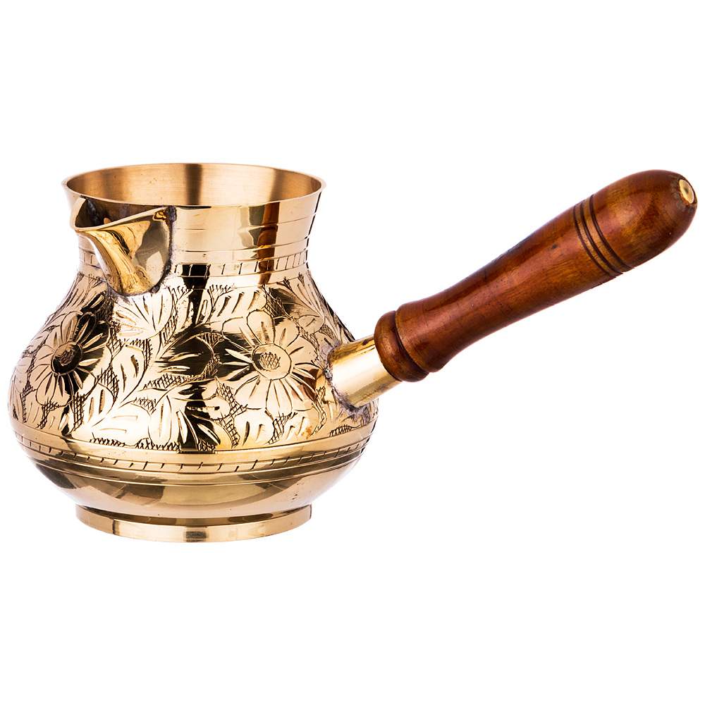 LEFARD Турка 733-109 Graving 800мл резная латунь  