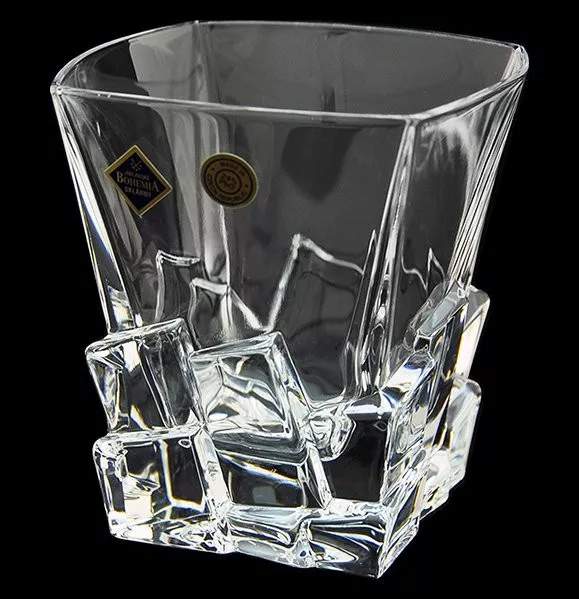 BOHEMIA JIHLAVA Набор Crack стаканы д/виски 310мл 6шт хрусталь ИПХ039