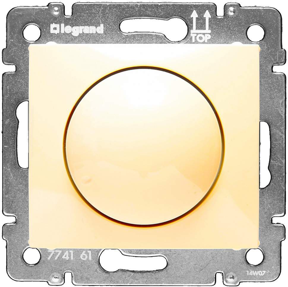 Светорегулятор VALENA поворотный  400Вт слон.кость 774161