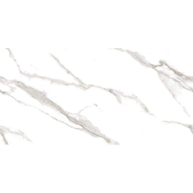 Calacatta Sharp Silver Керамогранит белый 600х1200 Полированный