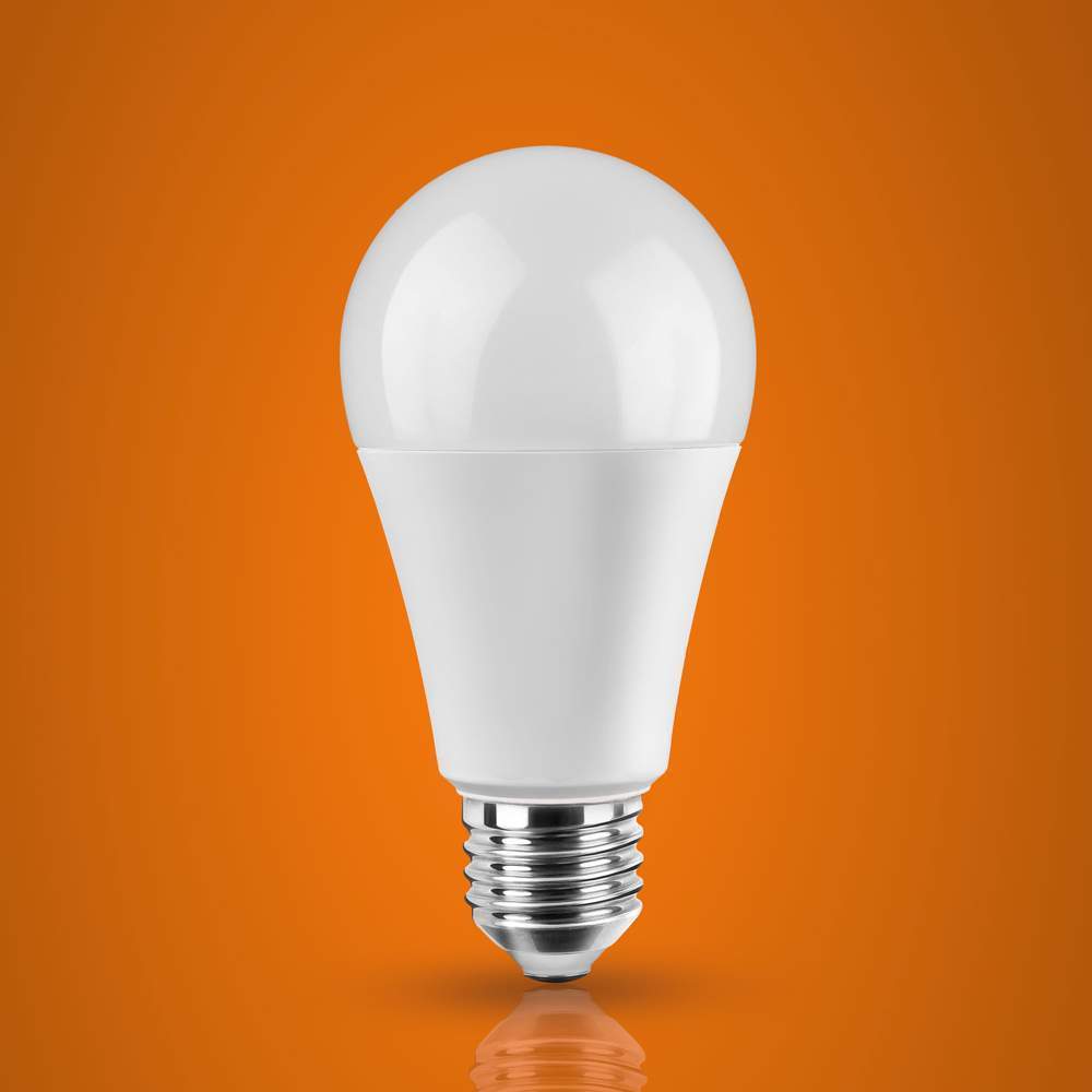 Лампа свтодиод.  А60-102 10W 4000K E27  тм iSvet  А60-102-1-4-1