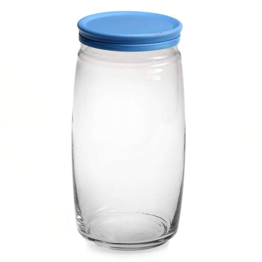 PASABAHCE Банка 43023 Cesni д/сыпучих с голубой крышкой 1500мл (6)