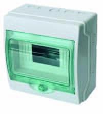 Бокс ОП Kaedra  IP65 12м  сер/прозр.  дв. 13979