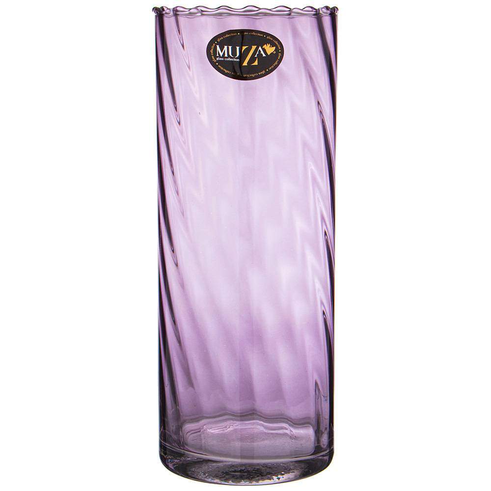 MUZA Ваза 380-809 Perfetti Lavender h30см